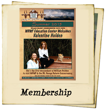 William Holden Wildlife Foundation Stefanie Powers Valentine Holden